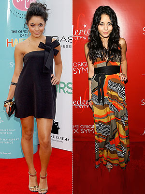 vanessa hudgens hair up. Vanessa Hudgens is shaping up