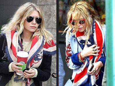 45 RPM SCARF photo | Ashley Olsen, Mary-Kate Olsen
