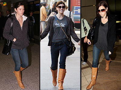 J Biel K Beckinsale I know she is not wearing jeans here but I just love 