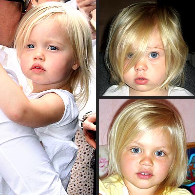 Celebrity Babies Pictures on Celebrity Baby Look Alikes   Shiloh Jolie Pitt   Babies  Shiloh Jolie