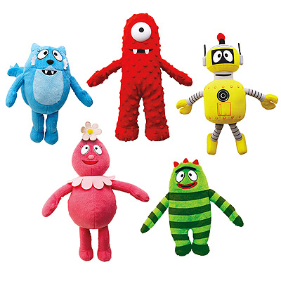 Gifts  on Holiday Gift Guide  Great Gifts Under  10   Yo Gabba Gabba Plush Pals