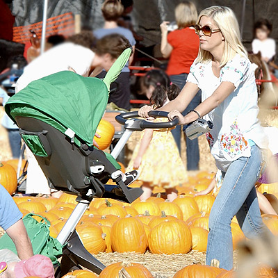 Stokke Xplory photo | Tori Spelling