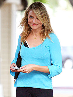 Cameron Shows Off a Post-Workout Glow | Cameron Diaz