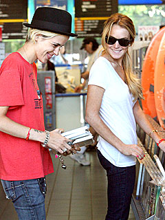 Caught in the Act! | Lindsay Lohan, Samantha Ronson