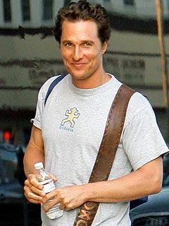 Caught in the Act! | Matthew McConaughey
