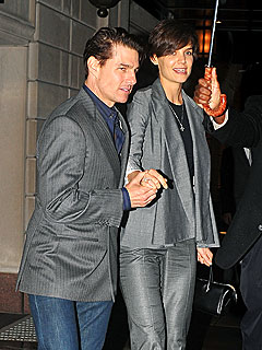 Tom and Katie's Color-Coordinated Date Night in N.Y.C. | Katie Holmes, Tom Cruise