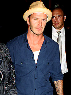 Caught in the Act! | David Beckham