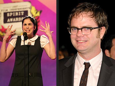  photo | Rainn Wilson, Sarah Silverman