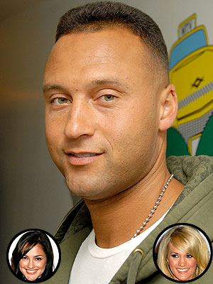  photo | Carrie Underwood, Derek Jeter, Minka Kelly