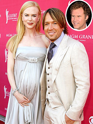  photo | Keith Urban, Nicole Kidman, Will Ferrell