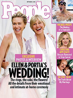 photo | Ellen DeGeneres, Portia de Rossi