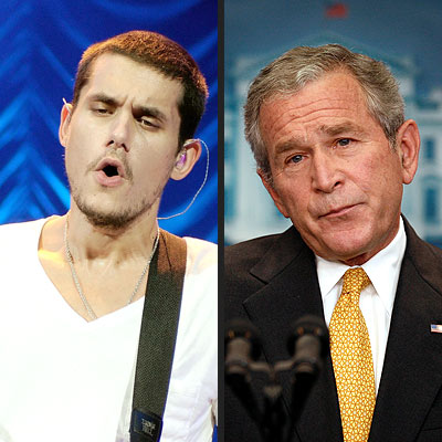 photo | George W. Bush, John Mayer