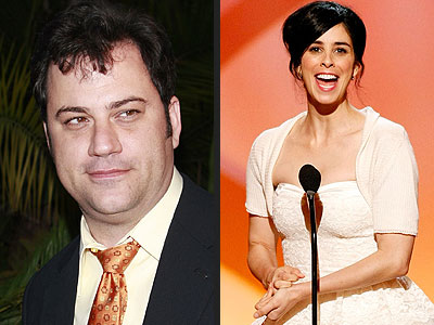  photo | Jimmy Kimmel, Sarah Silverman