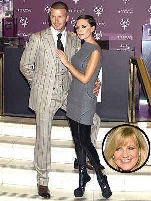  photo | Bonnie Hunt, David Beckham, Victoria Beckham