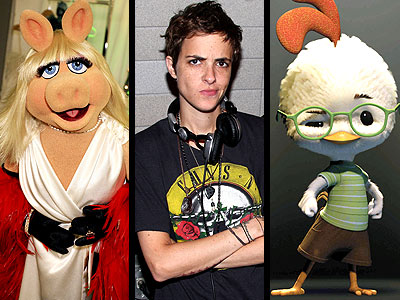 photo | Chicken Little, Miss Piggy, Samantha Ronson