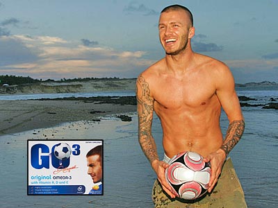 OPT FOR OMEGA-3 photo | David Beckham