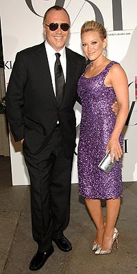 MICHAEL KORS AND HILARY DUFF photo | Hilary Duff, Michael Kors