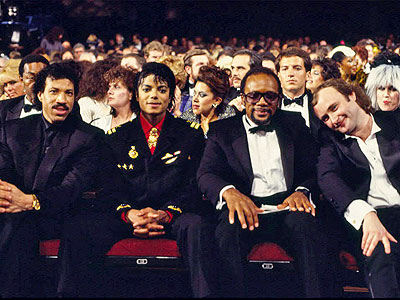  photo | Lionel Richie, Michael Jackson, Phil Collins, Quincy Jones