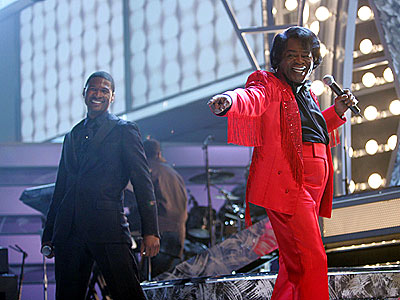  photo | James Brown, Usher