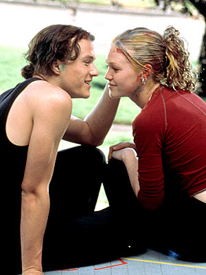 julia stiles and heath ledger