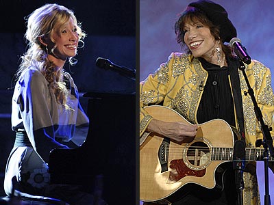 Brooke White and Carly Simon wore Bohemian Hairstyles