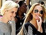 Lindsay & Samantha: Attached at the Hip(ster) | Ali Lohan, Lindsay Lohan, Samantha Ronson