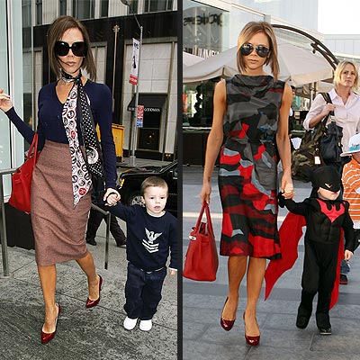 Victoria Beckham Wear Dolce & Gabbana 