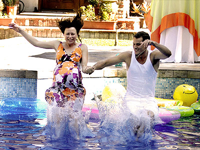 TAKING THE PLUNGE  photo | Mary Lynn Rajskub