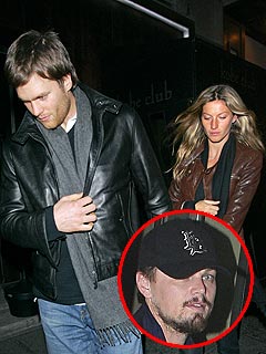 Awkward Alert: Gisele & Tom Party Next to Her Ex | Gisele Bundchen, Leonardo DiCaprio, Tom Brady