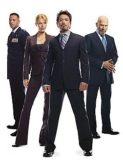 Iron Man Stars Suit Up for Latest Promo