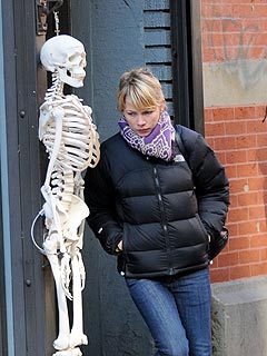Michelle Williams Back in New York City