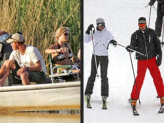 Princes on Vacation: Sun for Harry, Snow for William