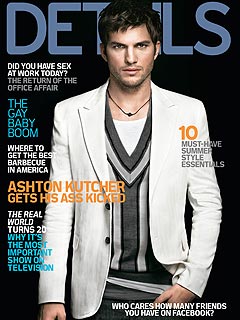 Ashton Kutcher Shows Off His 'Bedroom Eyes' | Ashton Kutcher