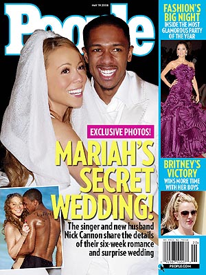 EXCLUSIVE: See Mariah & Nick's Wedding Photo! | Mariah Carey, Nick Cannon