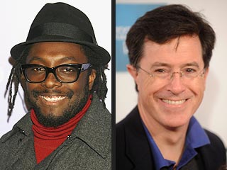 Stephen Colbert and will.i.am W...