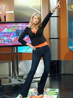 Christie Brinkley Dance-Dances Up a Storm