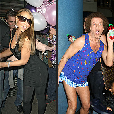 Mariah vs. Richard Simmons: It's a Pose-Off! | Mariah Carey, Richard Simmons