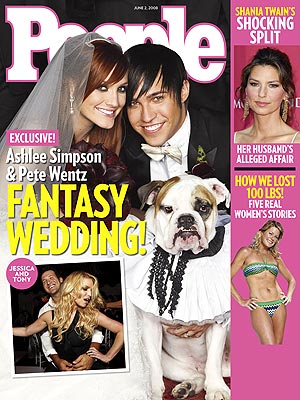 “Ashlee Simpson Wedding Hair Style”People magazine