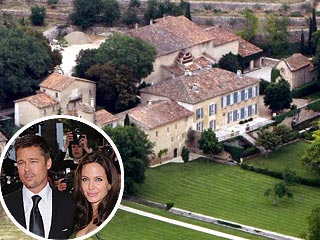 Report: Angelina & Brad Rent French Chateau | Angelina Jolie, Brad Pitt