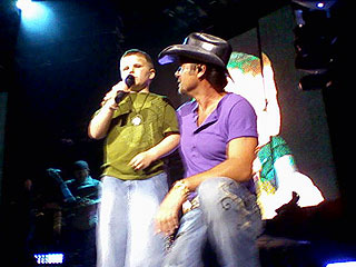 Tim McGraw Makes a 9-Year-Old Boy's Dream Come True