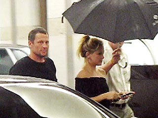 Kate Hudson Tags Along for Lance's Charity Ride | Kate Hudson, Lance Armstrong