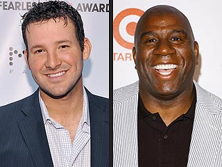 Magic Johnson: Tony Romo 'Great' at Handling Celebrity
