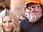 Madonna's (Early) Birthday Serenade for 50th | Madonna, Michael Moore