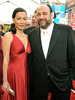 Sopranos Star James Gandolfini Gets Married | James Gandolfini