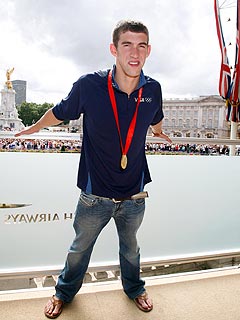 Michael Phelps and London Take the Summer Olympics Baton