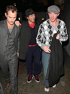 Guy Ritchie Goes Out on the Town
