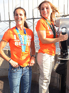Former Olympians Ready for the N.Y.C. Marathon | Kerri Strug