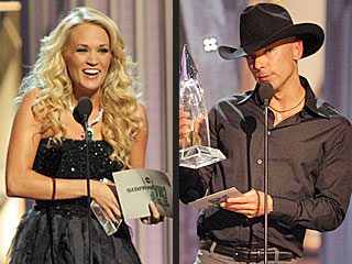 Kenny Chesney, Carrie Underwood Win Big at CMAs | Carrie Underwood, Kenny Chesney