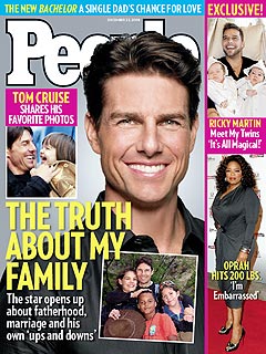 Tom Cruise Looks at His Life in Pictures