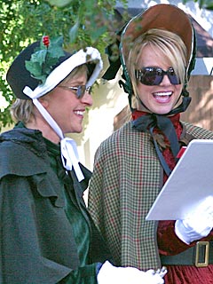 PHOTO: Britney Goes Caroling – with Ellen | Britney Spears, Ellen DeGeneres